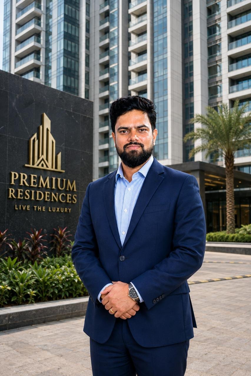 Varun Kumar Gupta at a premium residential development